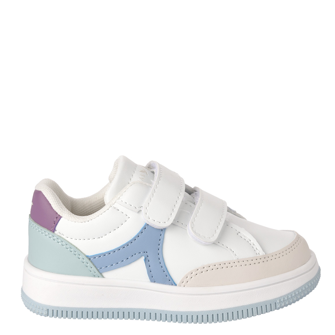 Jonas Nielsen Kinder Sneaker mit Klettverschluss helltürkis / weiss / hellblau