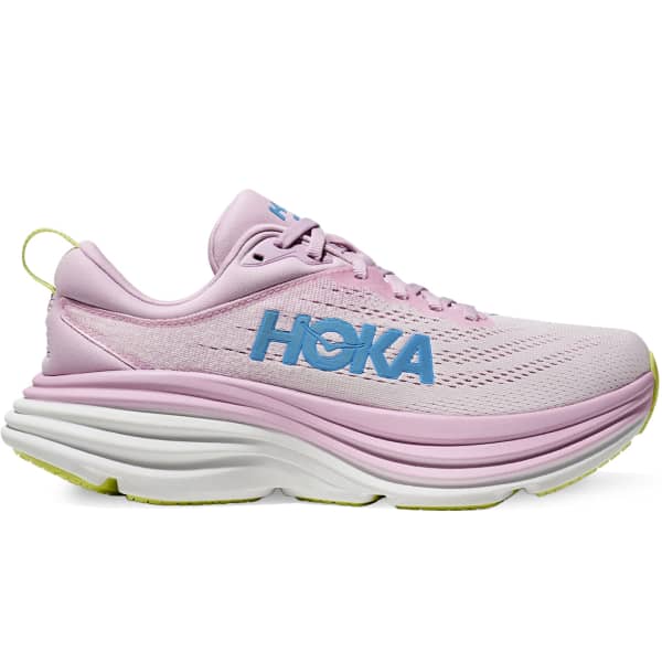 Chaussure running HOKA ONE ONE BONDI 8 W PINK TWILIGHT / WATERPARK