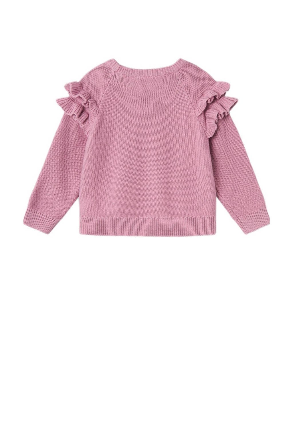 NAME IT gebreide trui roze