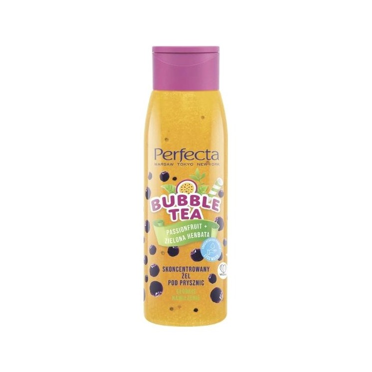 Perfecta Bubble Tea geconcentreerde Passionfruit Douchegel + Groene Thee 400 ml