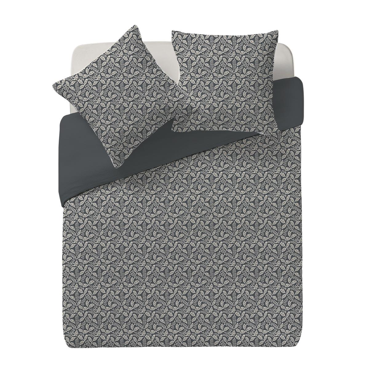 PARURE GAZE COTON LAVE LUMIERE D HIVER 240X220CM