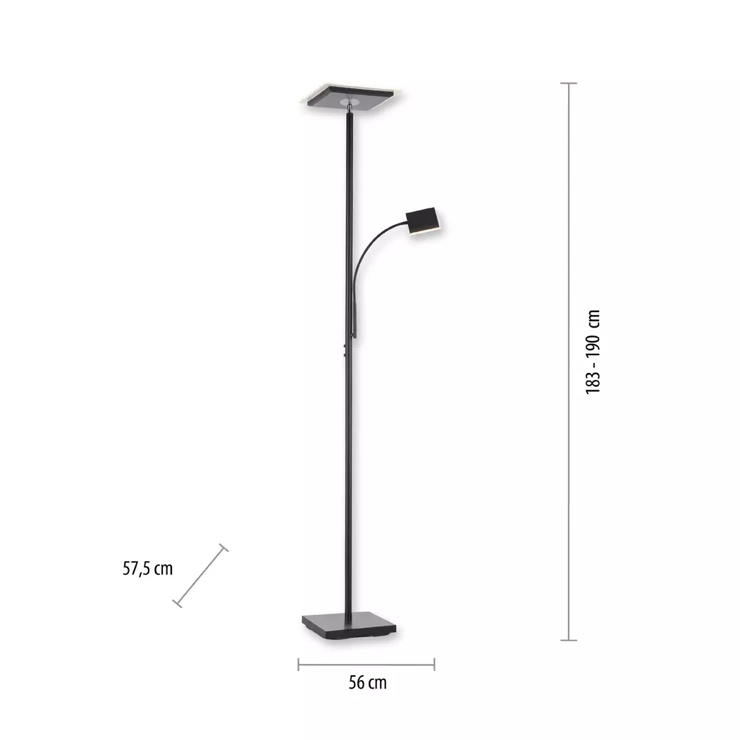 LED-Stehlampe Hans