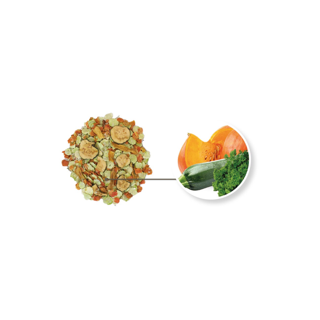 BLUE TREE Wellness Flakes 650g mit Gemüse