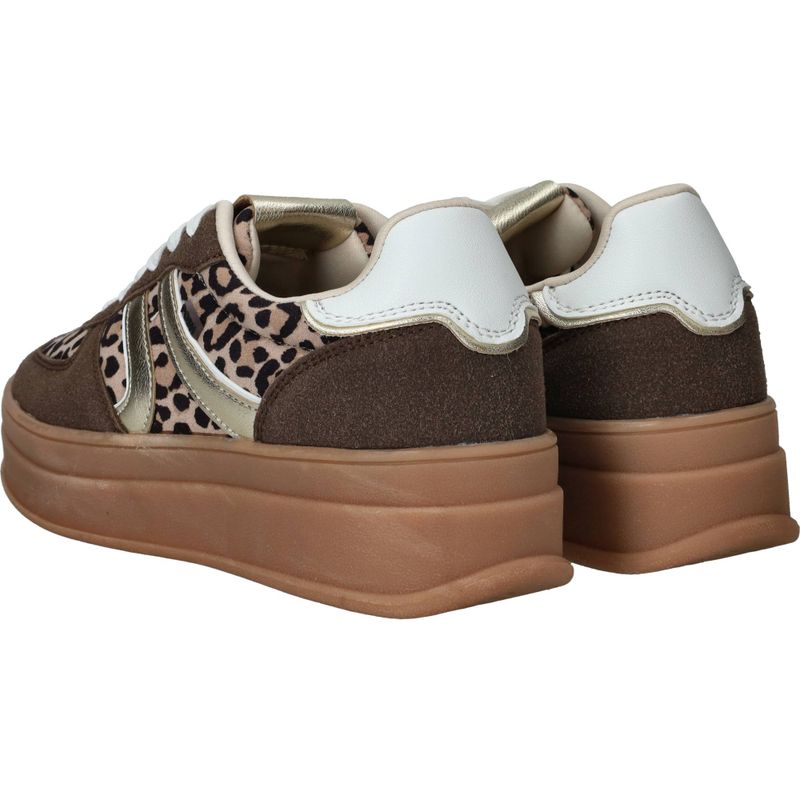 POSH by Poelman Sneakers Bruin Dames