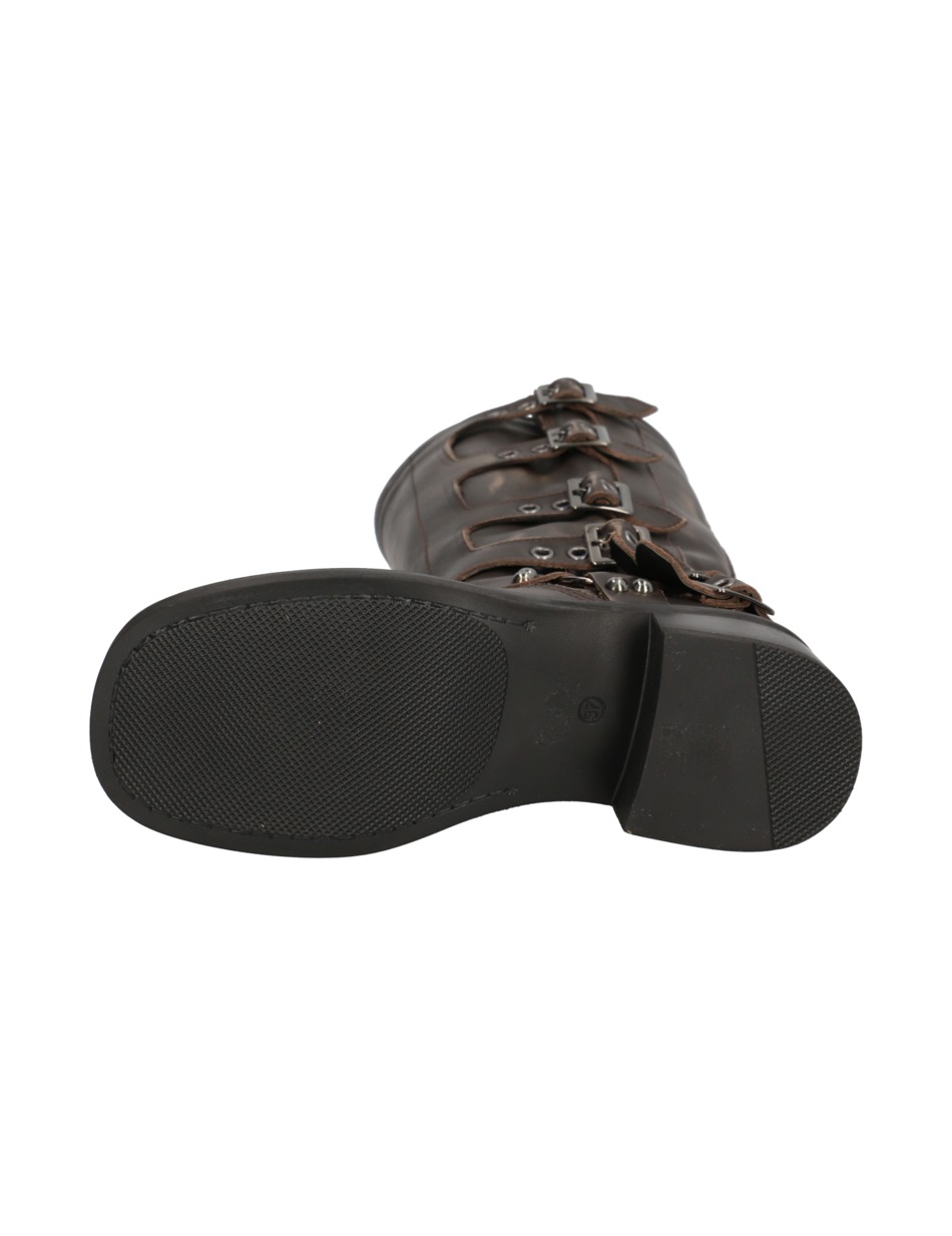 Glattleder Stiefel