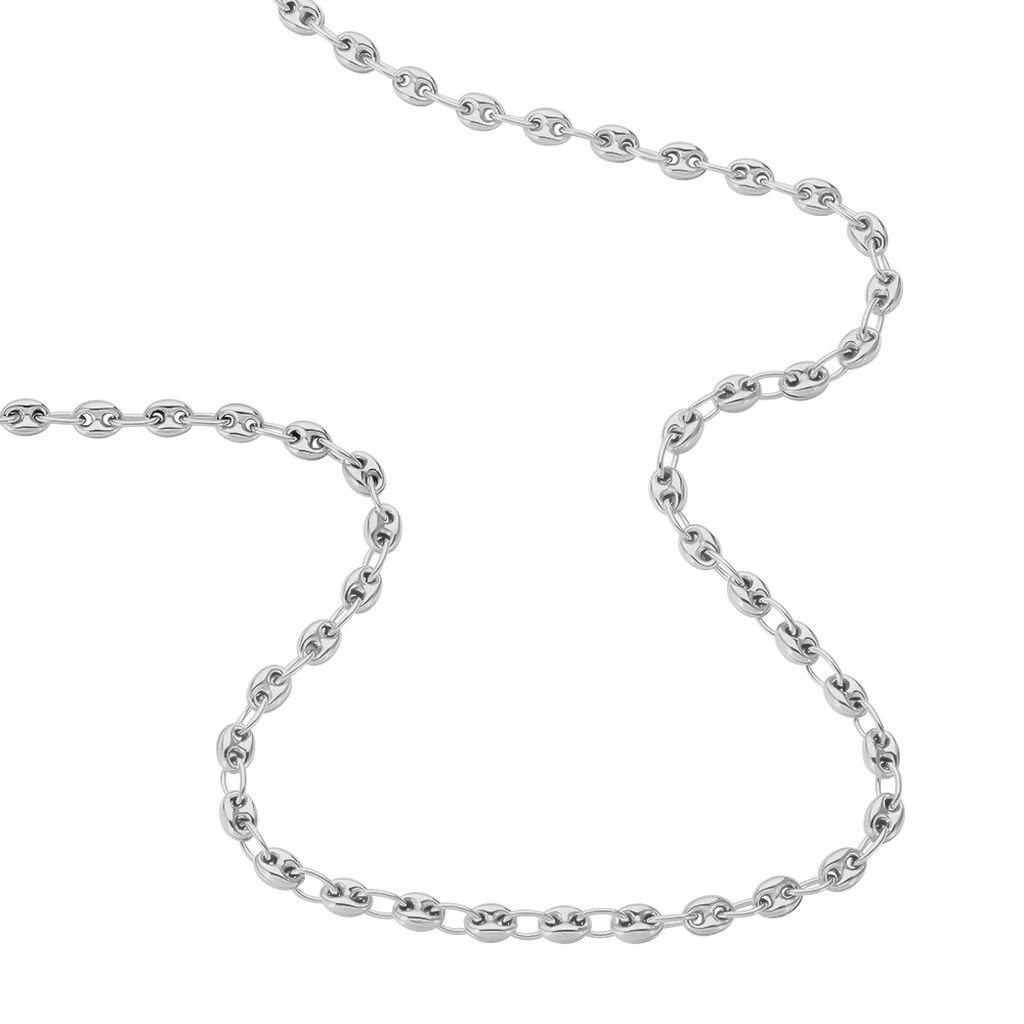 Collier Carrus Argent Blanc