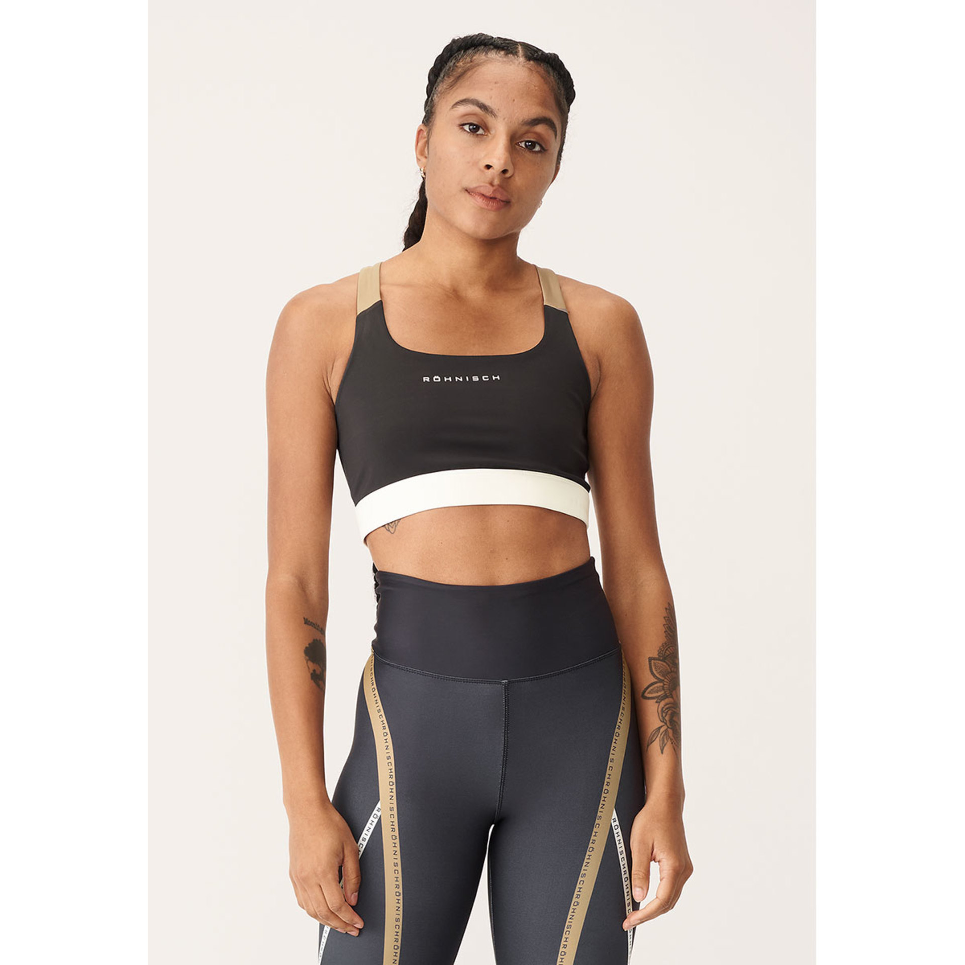 Röhnisch Billie Jean Sport Beha Zwart Dames