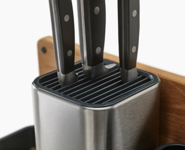Joseph Joseph CounterStore, Organisator, Beholder, Bordplade, Køkkengrej, Bestik, Rustfrit stål, Rustfrit stål