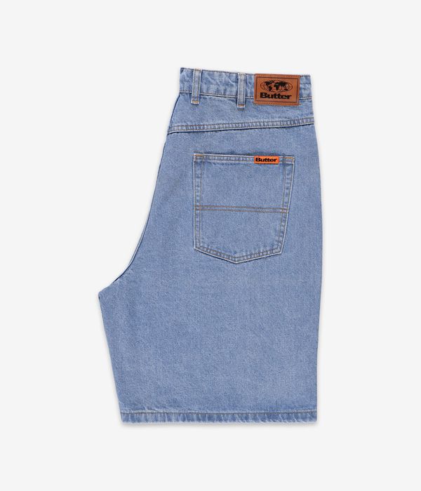 Butter Goods Baggy Denim Shorts (washed indigo)