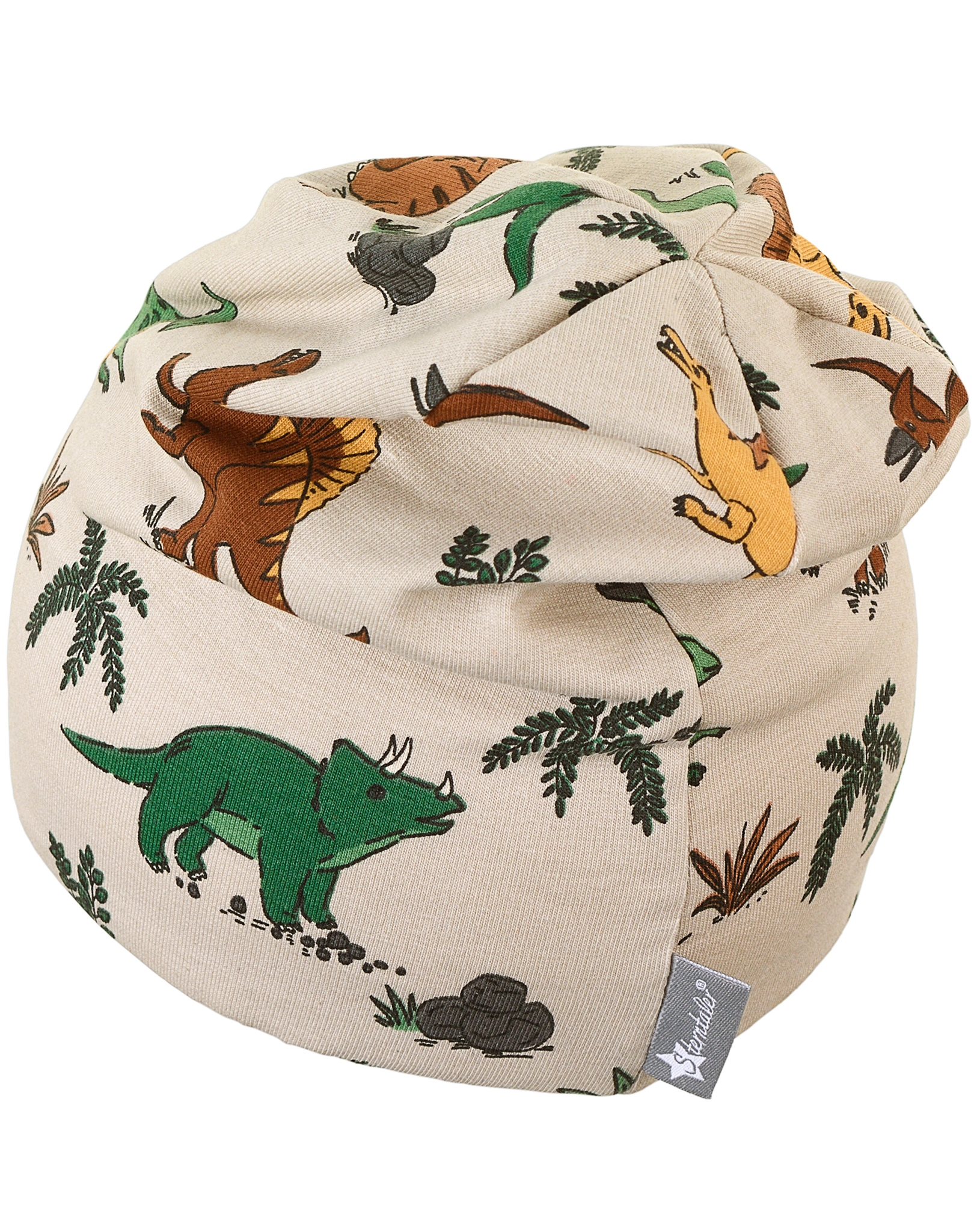 Beanie SLOUCH DINO in beige