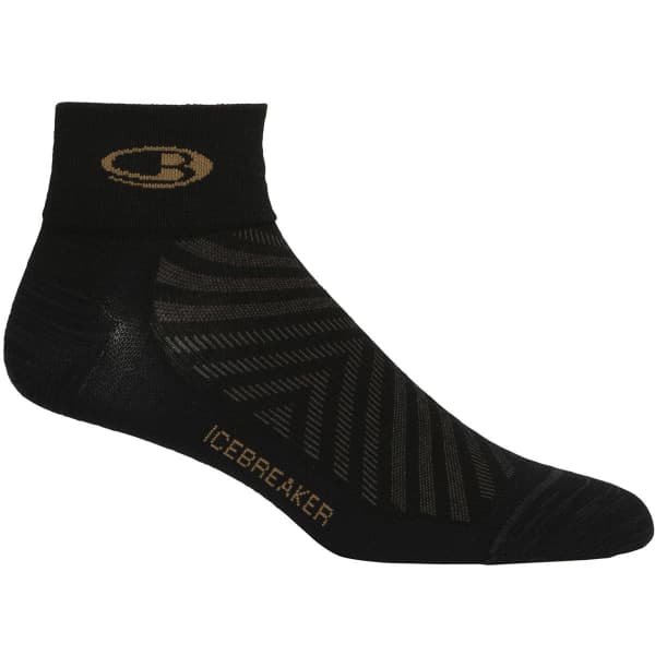 Chaussette running ICEBREAKER M RUN+ ULTRALIGHT MINI BLACK