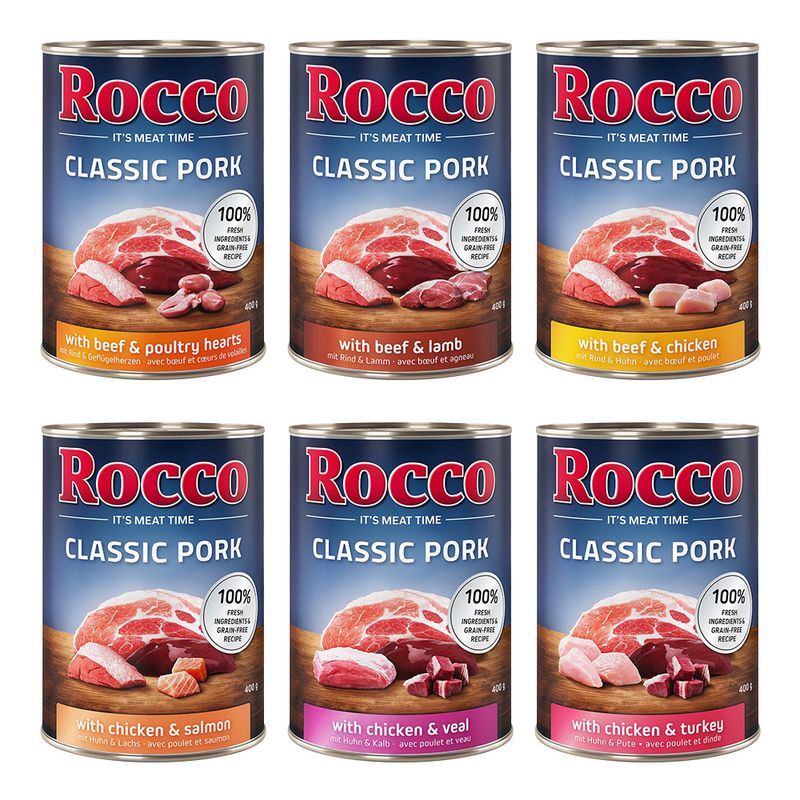 Rocco Classic Pork 6 x 400 g