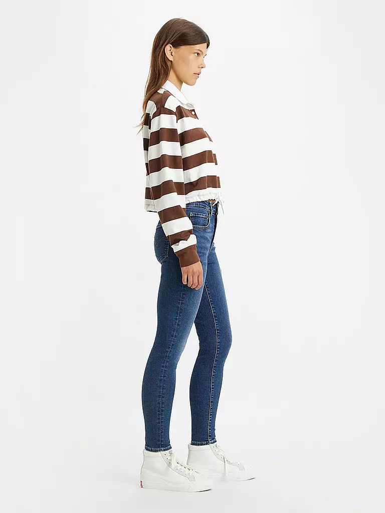 LEVI'S® Highwaist Jeans Skinny Fit 721 dunkelblau
