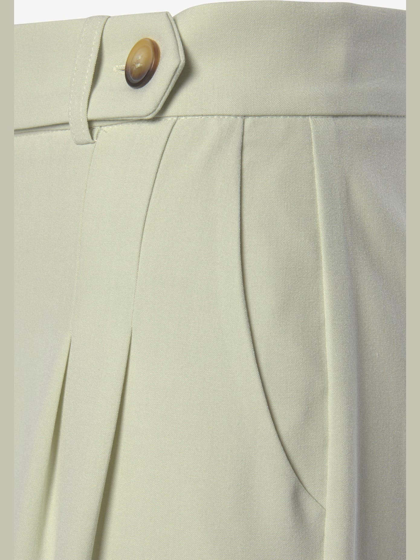 Pantalon pinces tendance à la taille