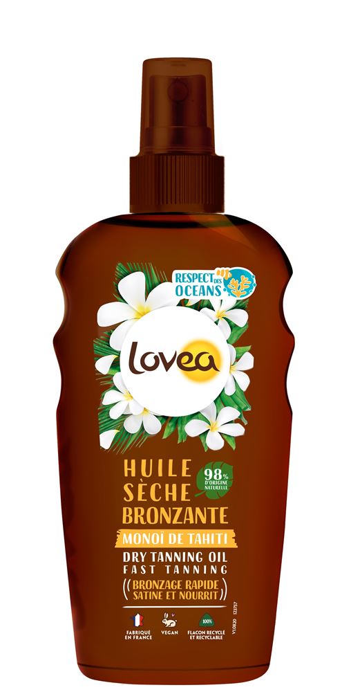 Lovea Tanning Trockenöl Öl Monoï de Tahiti Spr 150 ml
