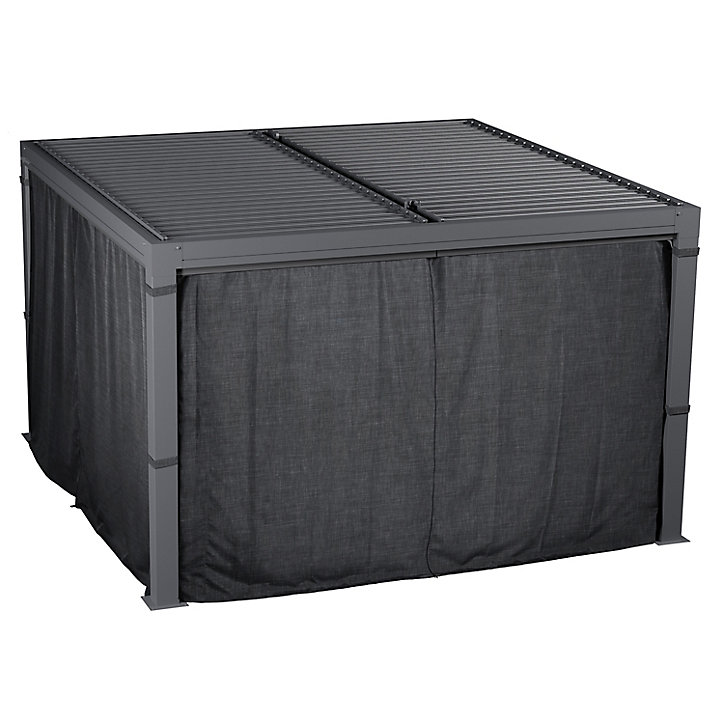 Rideaux pour pergola Hespéride Majae 3,6 x 3,6 m