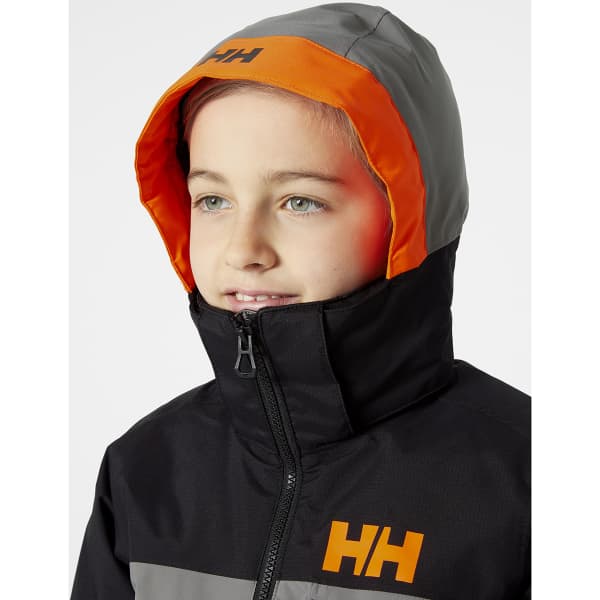 Veste de ski HELLY HANSEN JR SUMMIT JKT CONCRETE