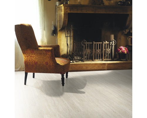 Vinyltegel Senso Natural Travertine zelfklevend 30,5x60,9 cm