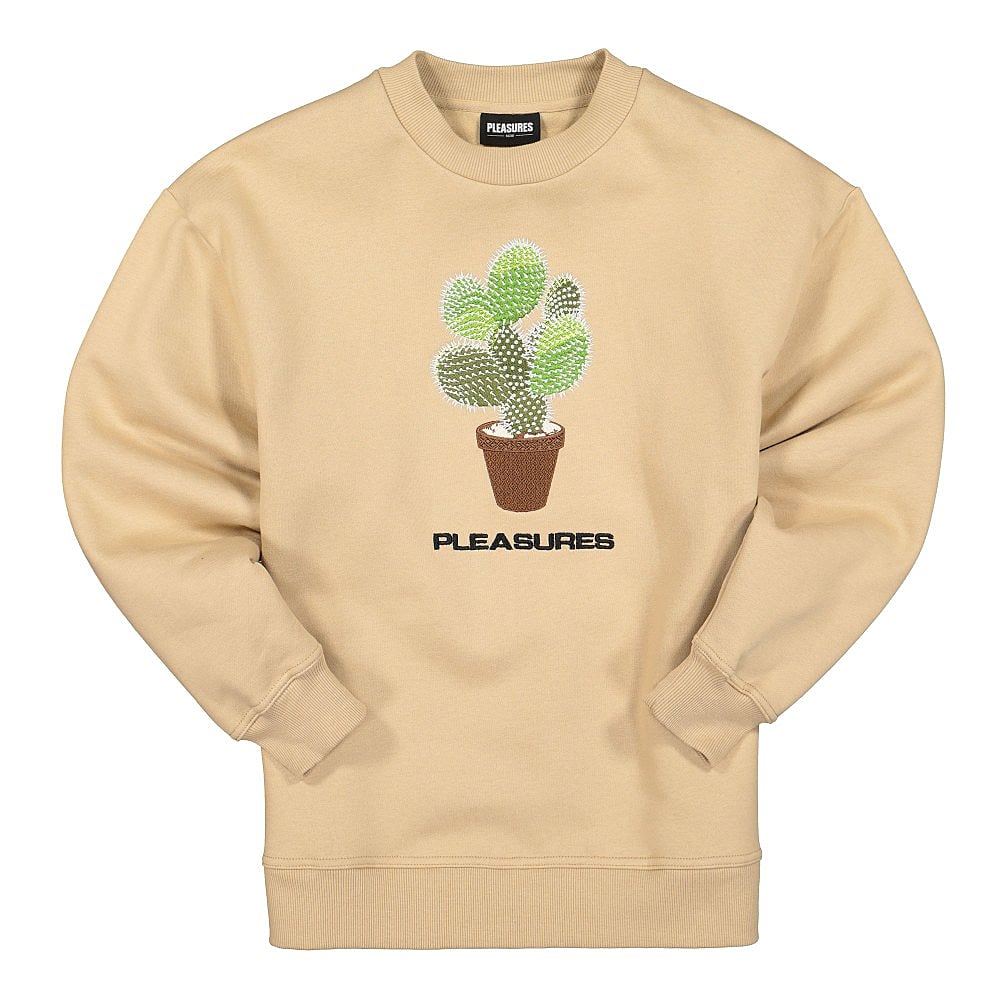 Pleasures<br>Spike Embroidered Crewneck