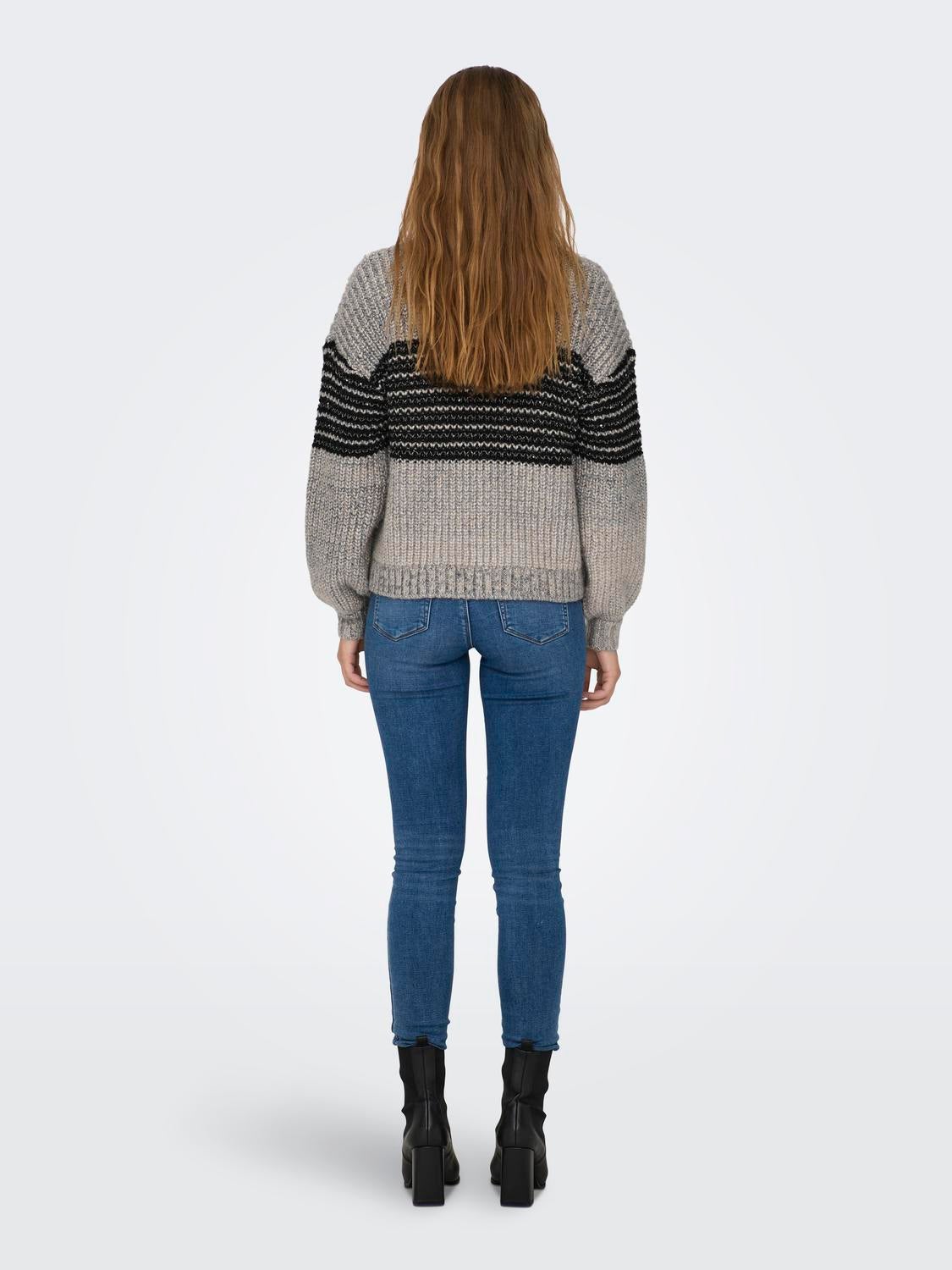ONLLUCILLA Strickpullover Pumice Stone