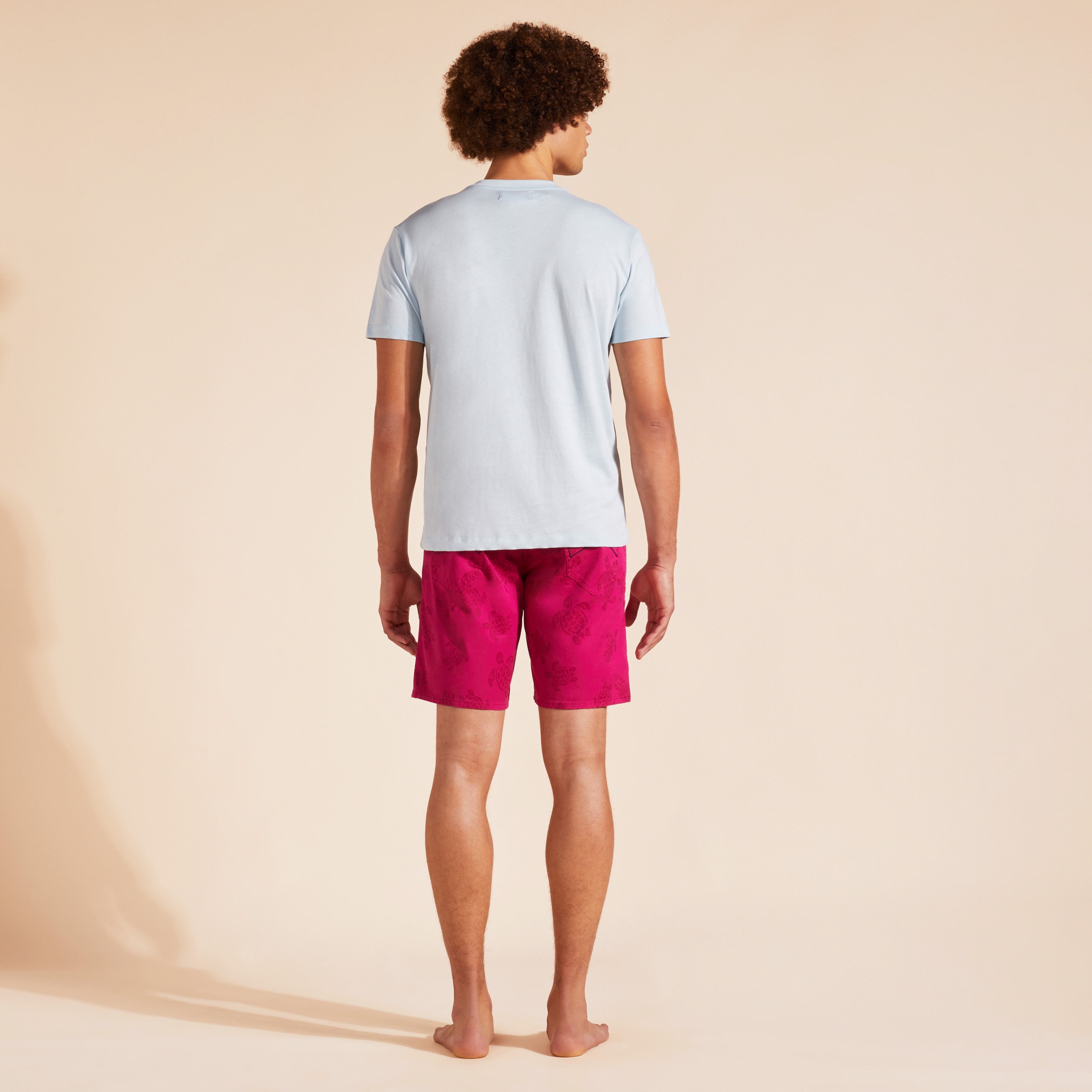 T-Shirt en Coton Homme White Sailing Boat