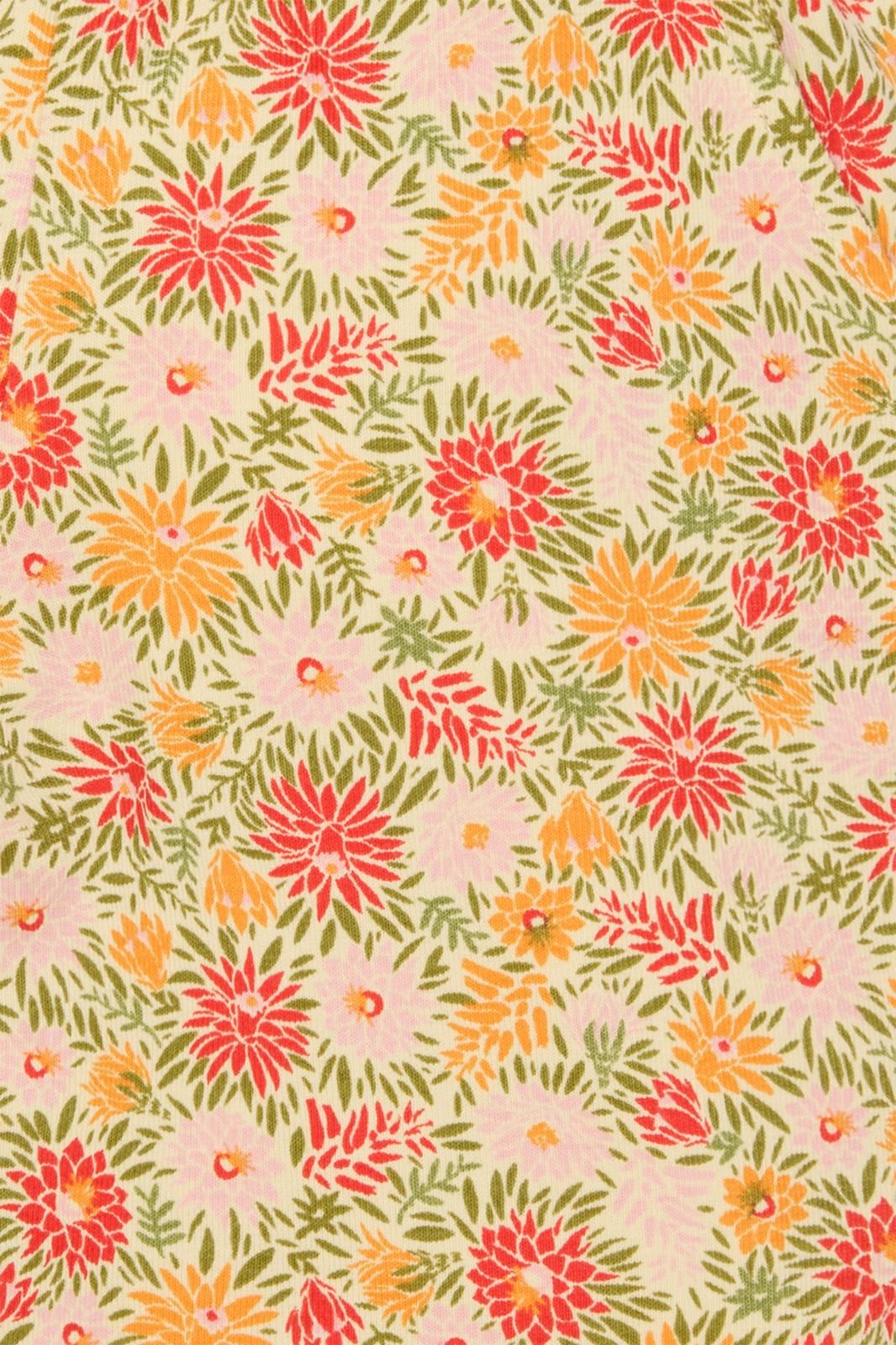 Noppies Baby Broek Mobridge - Floral pattern Orange
