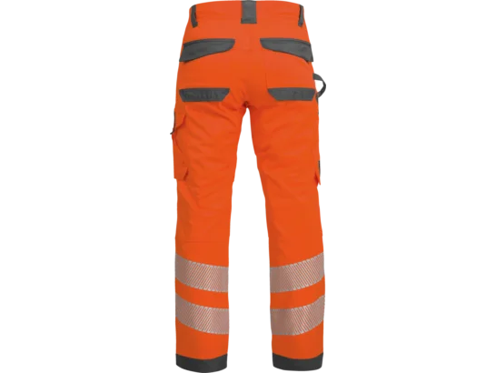 Pantalon de travail haute-visibilité EN 20471 2 Neon Würth MODYF orange anthracite