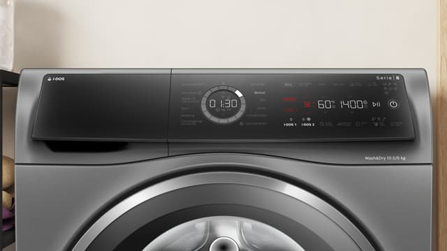 Bosch Serie 8 vaskemaskine/tørretumbler WNC254ARSN (10,5/6 kg) TÆNK TESTVINDER