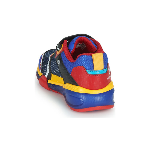 Geox - J BAYONYC BOY A - Bleu / Rouge / Jaune