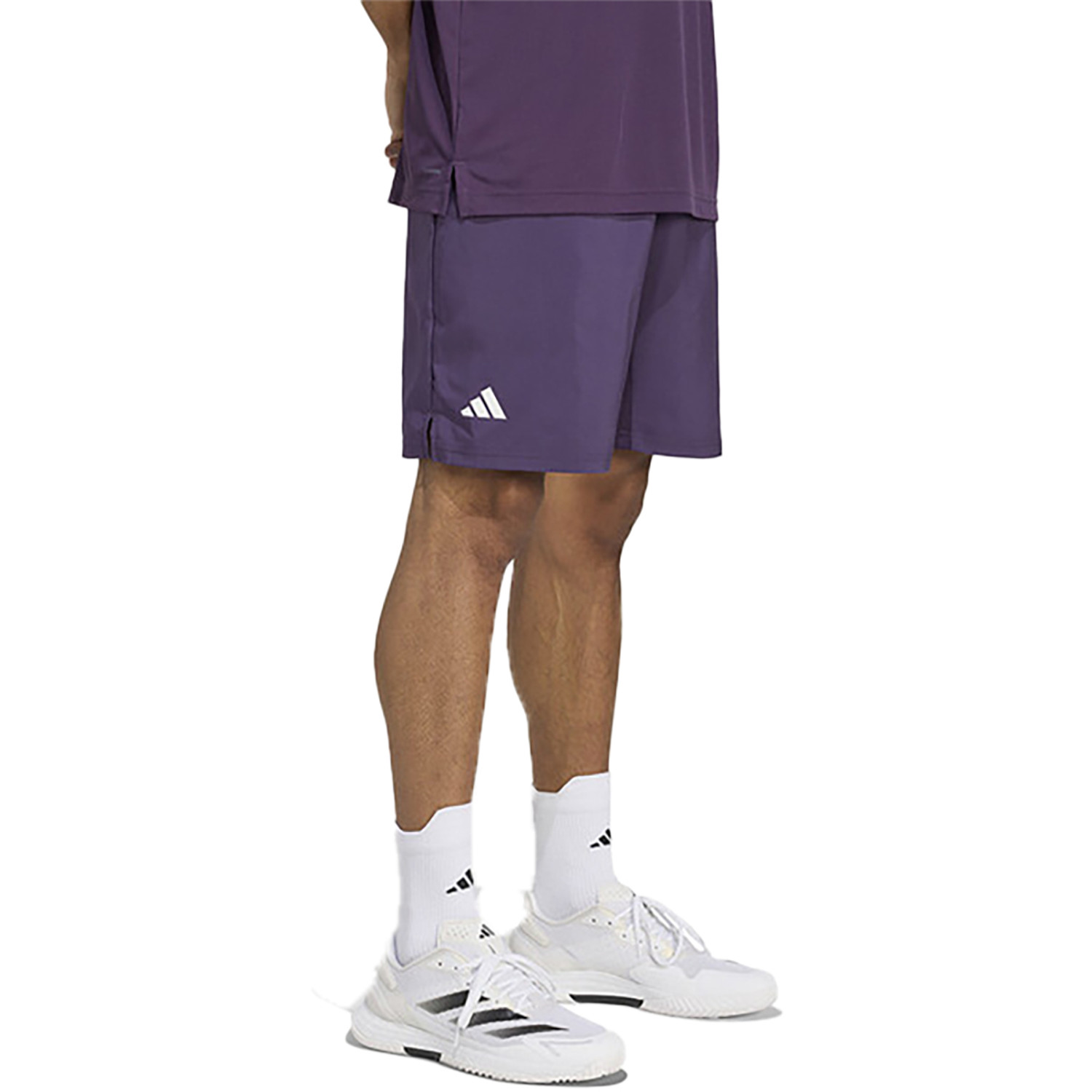 adidas 3 Stripes Club 7 Inch Short