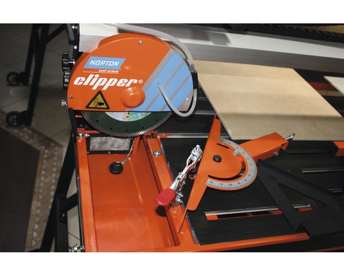 Norton Clipper tegelsnijder TR232 L incl. diamantzaagblad Extreme Ceramic Turbo Ø230x25,4 mm