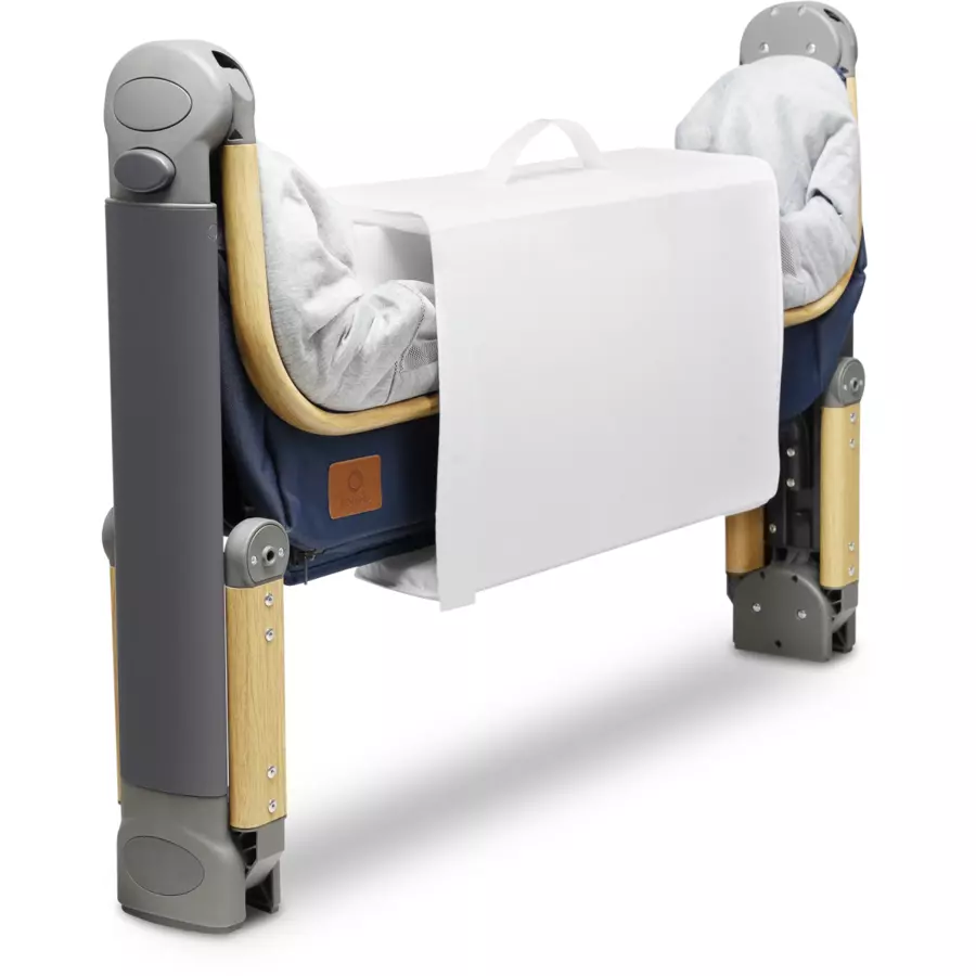 lionelo Beistellbett Timon Navy Blue