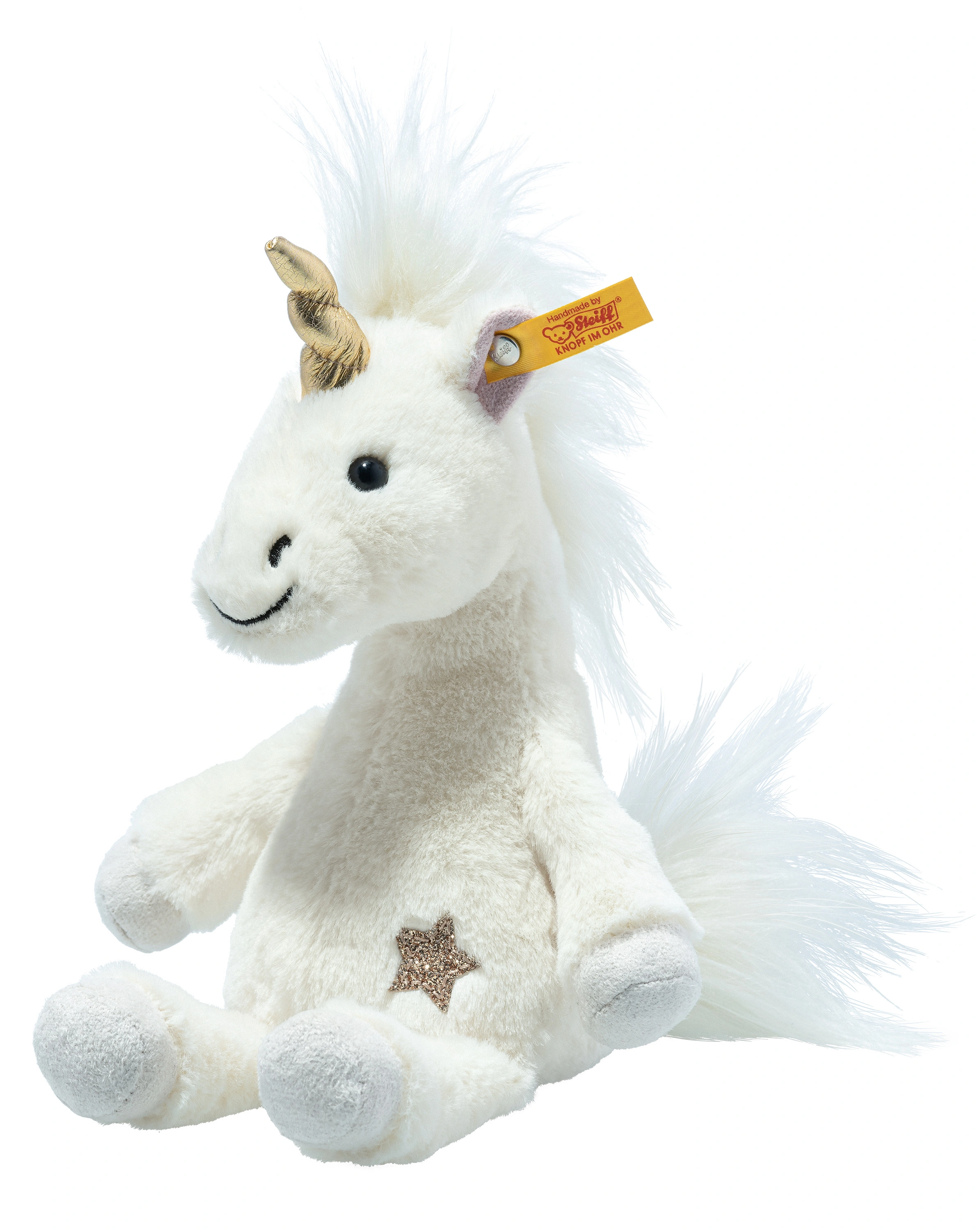 Schlenker-Einhorn UNICA (20cm) in weiß