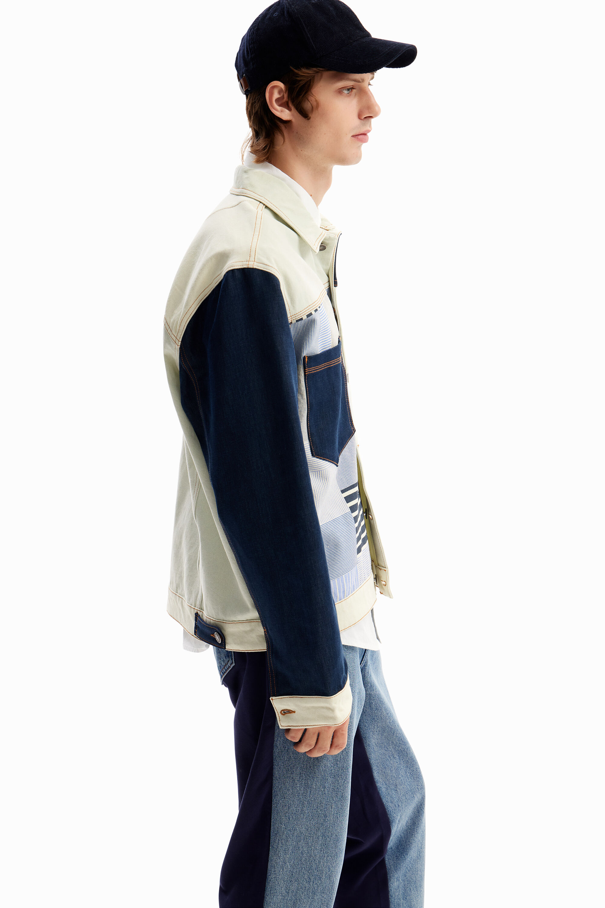 Top de cowboy com patch