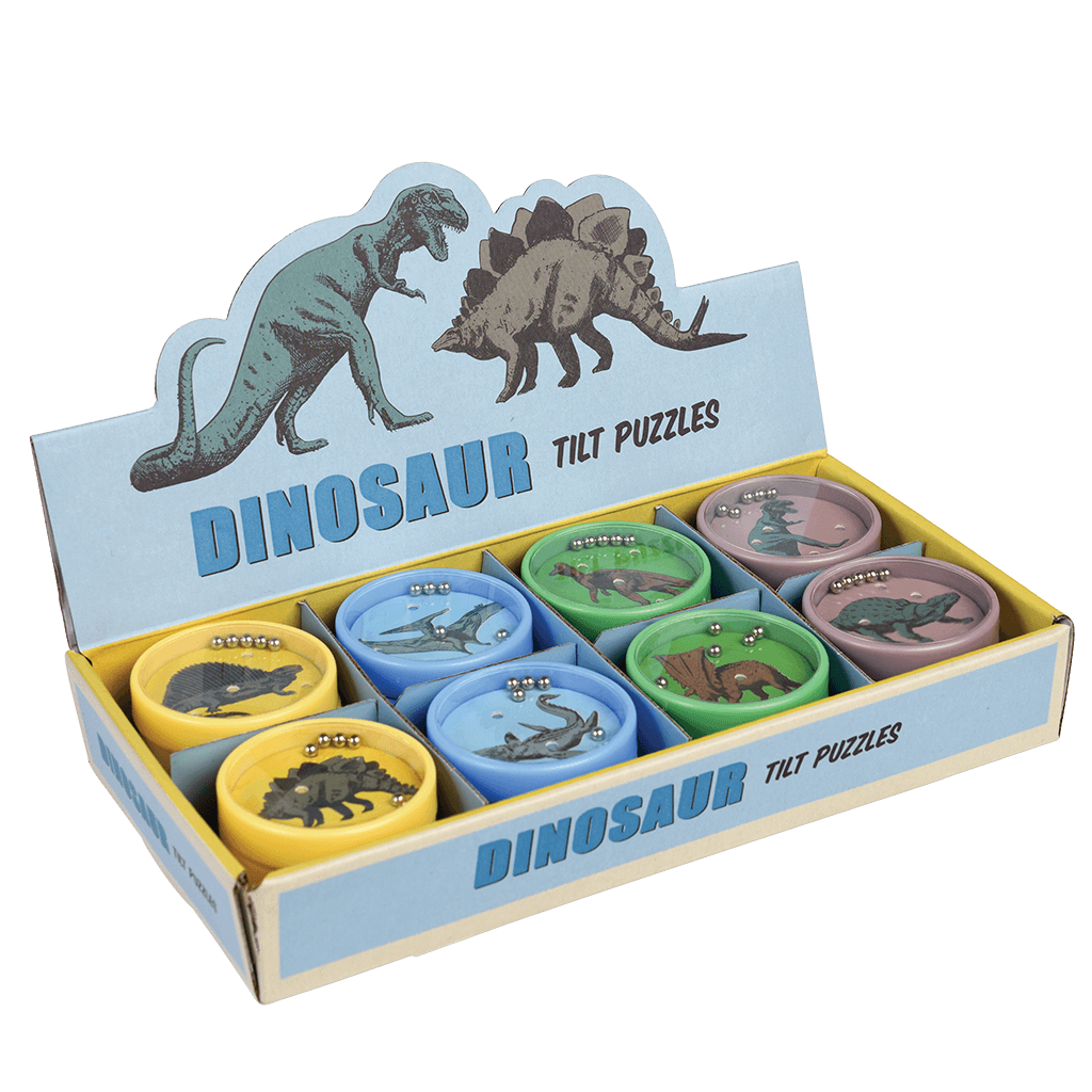 Jeu de patience à billes dinosaures