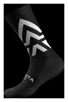 Chaussettes Adicta Lab Ichnite Noir Blanc
