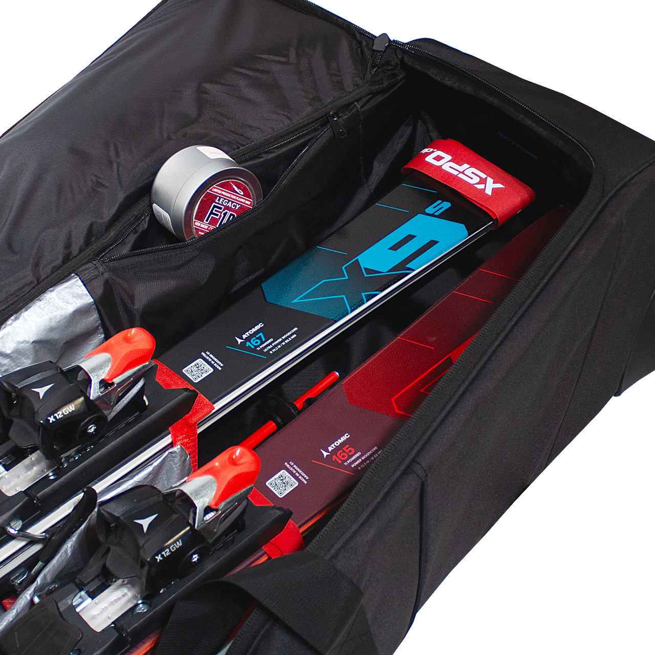 XSPO Magnum Padded Wheeled Ski Bag 160/187 cm – 2Pair | XSPO Skiausrüstung Preis Highlights | XSPO | X | MARKEN | XSPO