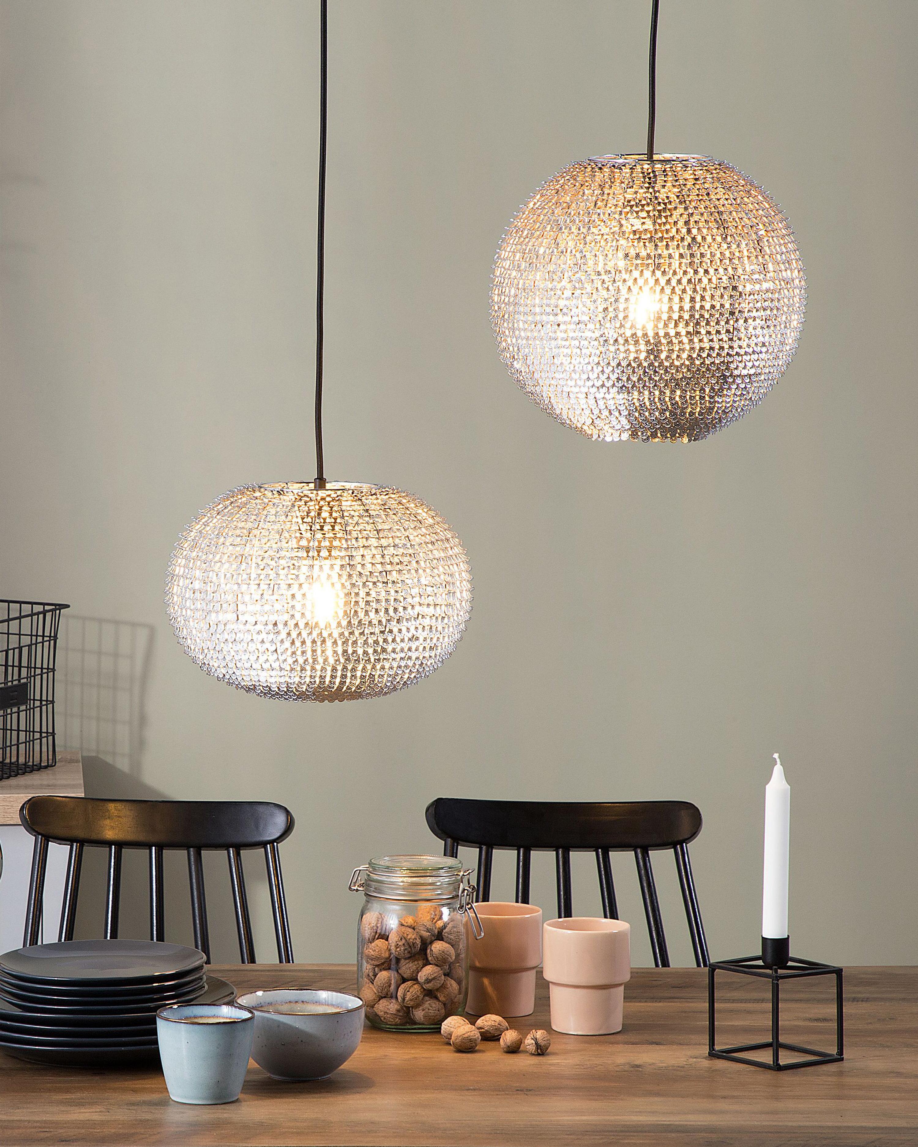 Hanglamp SEINE Metaal Zilver