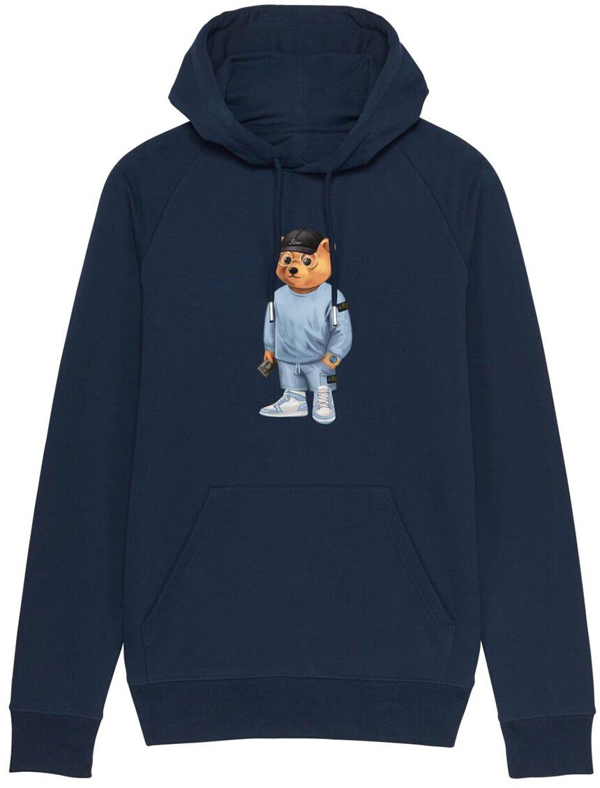 Baron Filou Organic Summer Hoodie Filou LXI. blauw