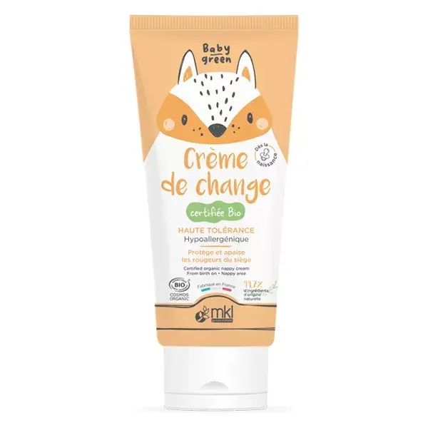 MKL Green Nature Baby Green Crème de Change Bio 75ml