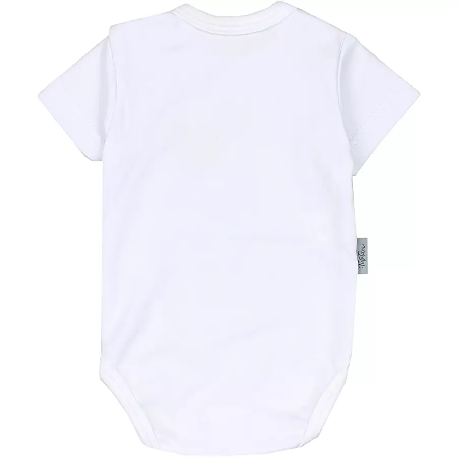 TupTam Baby Kurzarm Body mit Aufdruck Spruch 5er Pack blaugrün