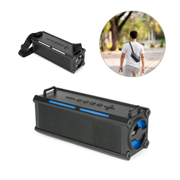 hi!dea 97212 - Enceinte portable 16W avec 6h d'autonomie en ABS