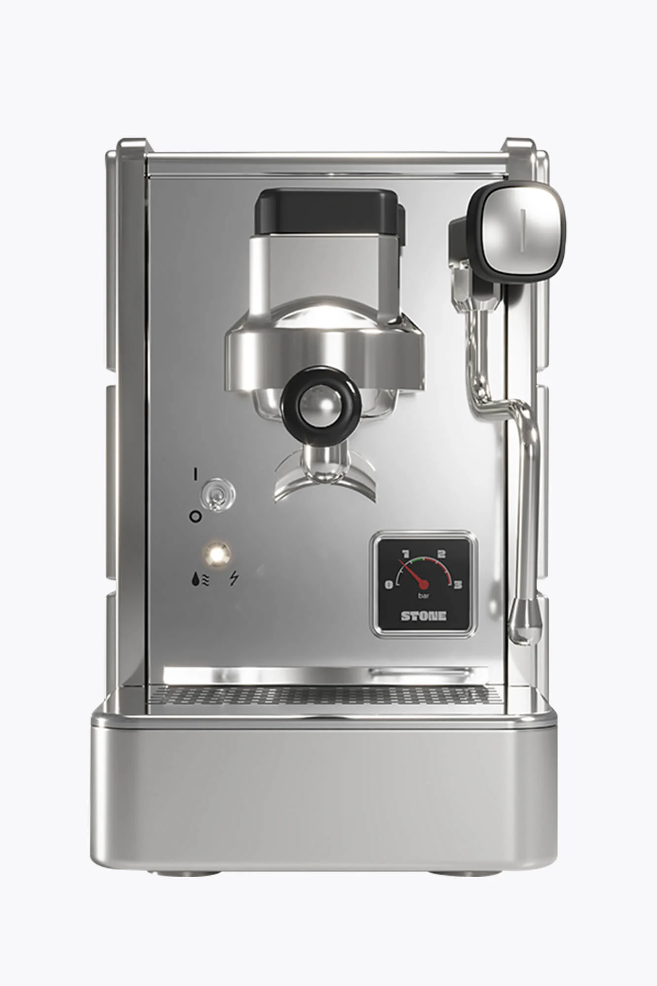 Stone Mine Premium Espressomaschine Chrome