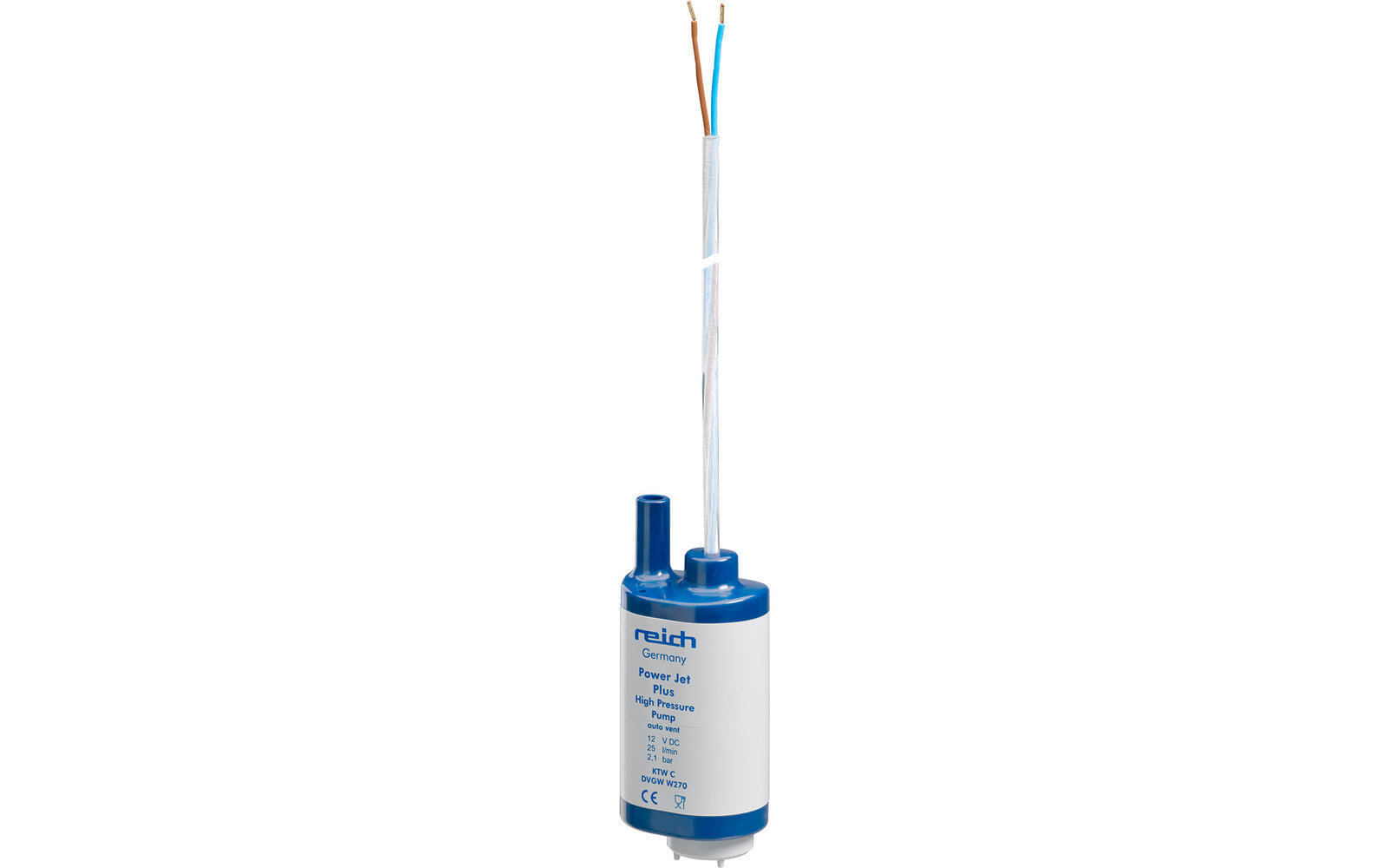 Tauchpumpe Power Jet plus 12 V weiß