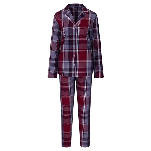 Triumph Boyfriend Pyjamassæt, Red Dark Combination, 38