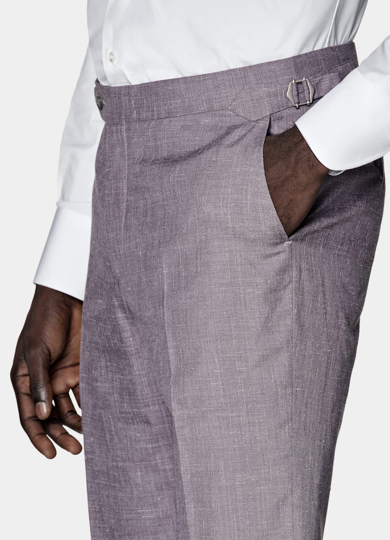 Costume trois pièces Lazio coupe Tailored violet