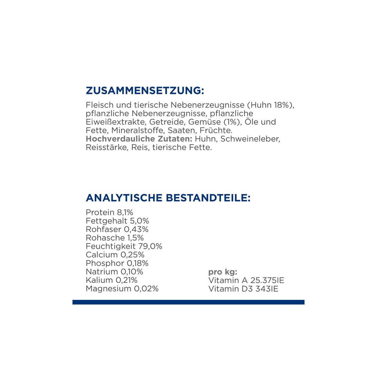 Hill's Prescription Diet i/d Ragout für Katzen, Adult, mit Huhn und zugefügtem Gemüse zur Unterstützung der Verdauung 24x82 g