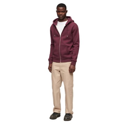 Sweatshirt zippé à capuche homme Essential Logo SUPERDRY