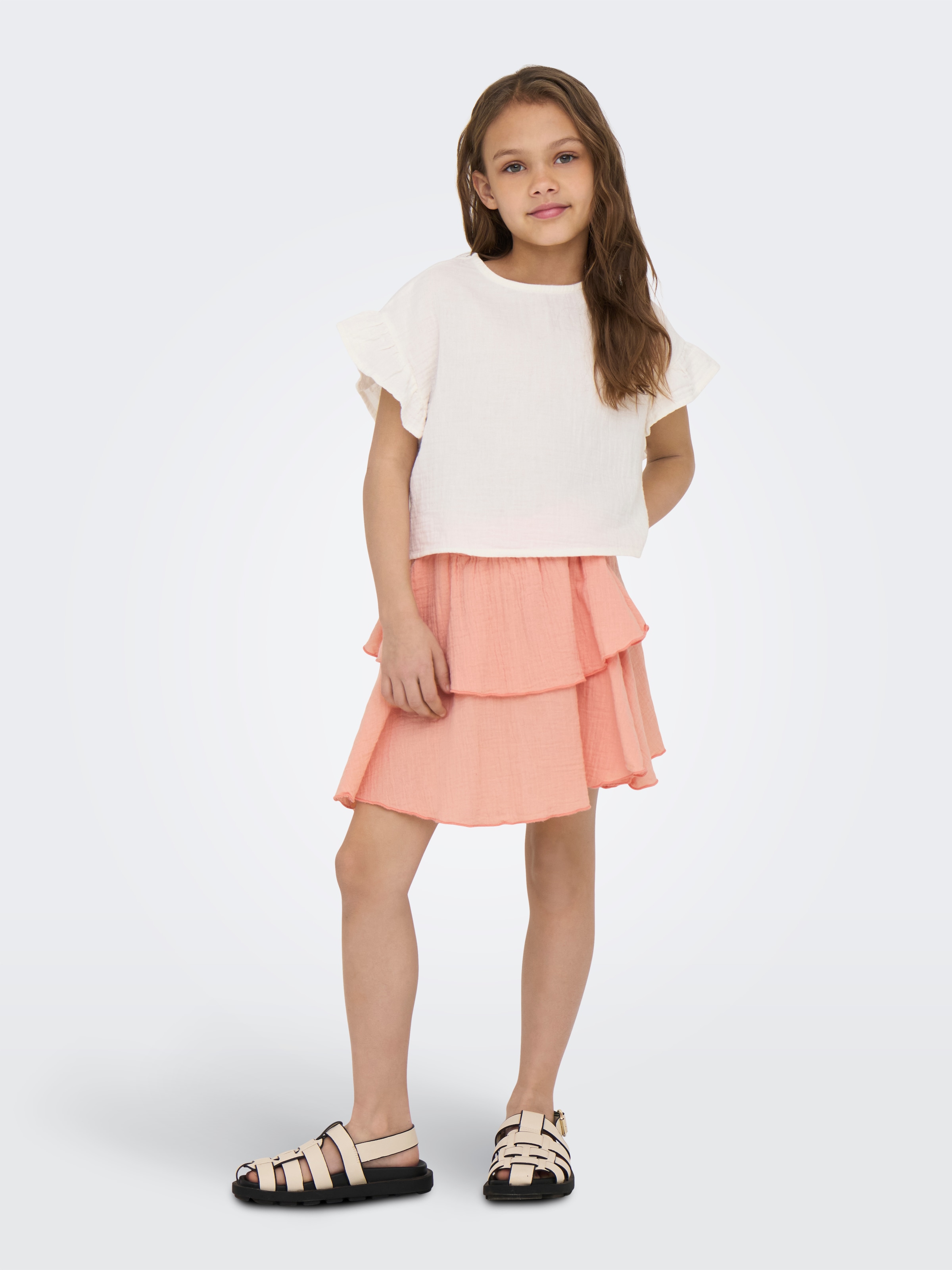 KIDS ONLY Sommerrock »KOGTHYRA LIFE LAYERED SKIRT WVN«