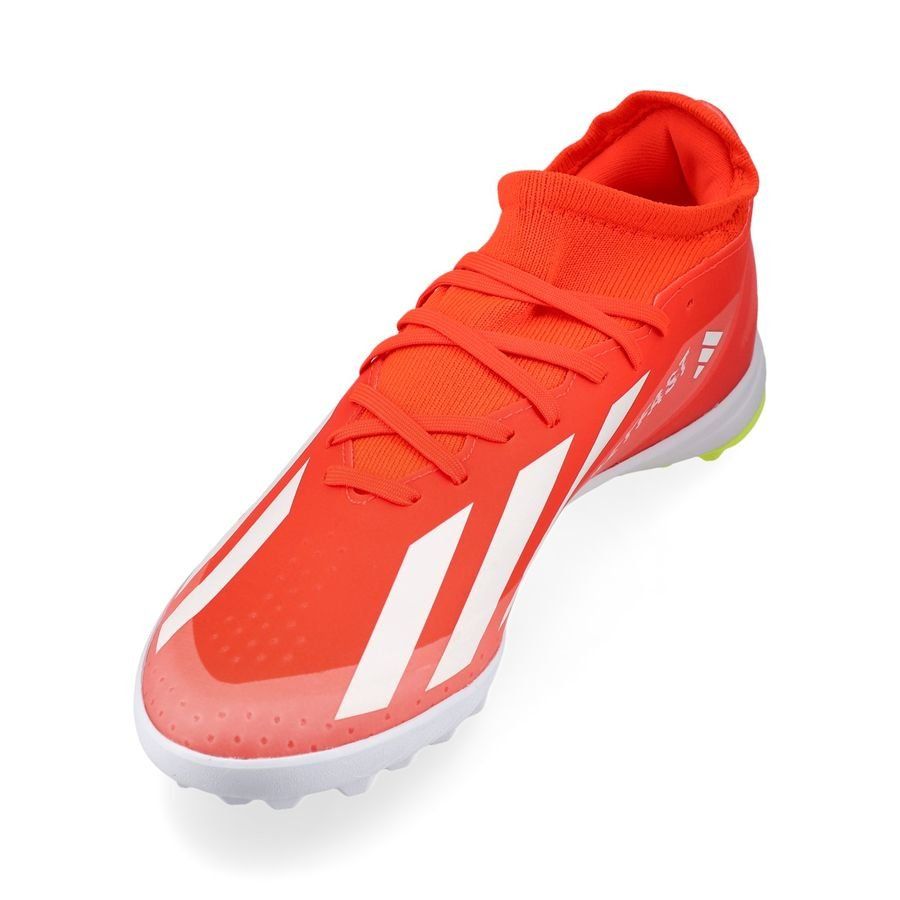 adidas X Crazyfast League TF Energy Citrus - Rouge/Blanc/Jaune